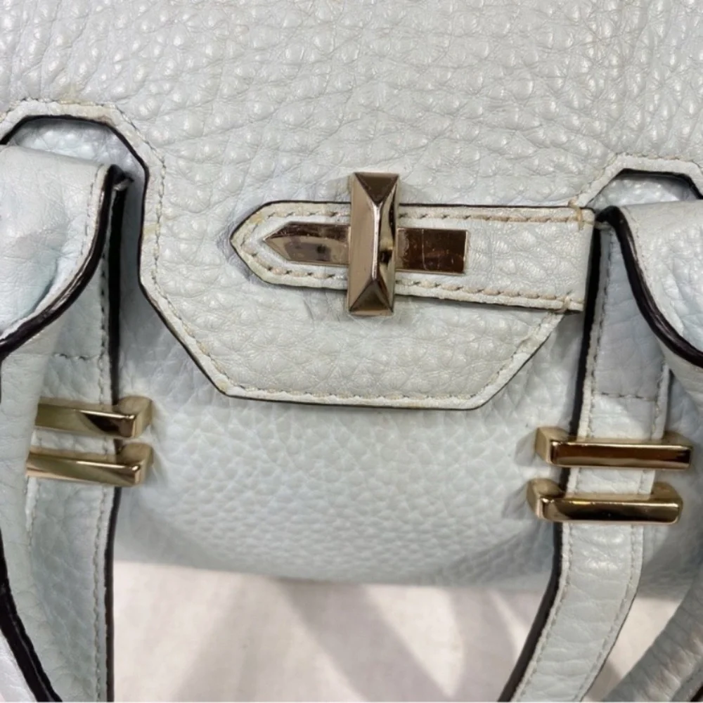 REBECCA MINKOFF Jules Satchel Light Blue